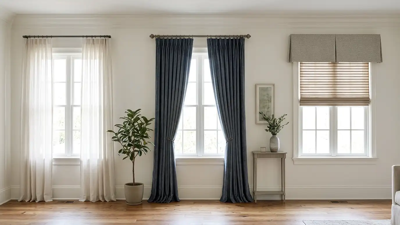 Curtains vs Drapes vs Valances Explained in Nashville and Middle Tennessee