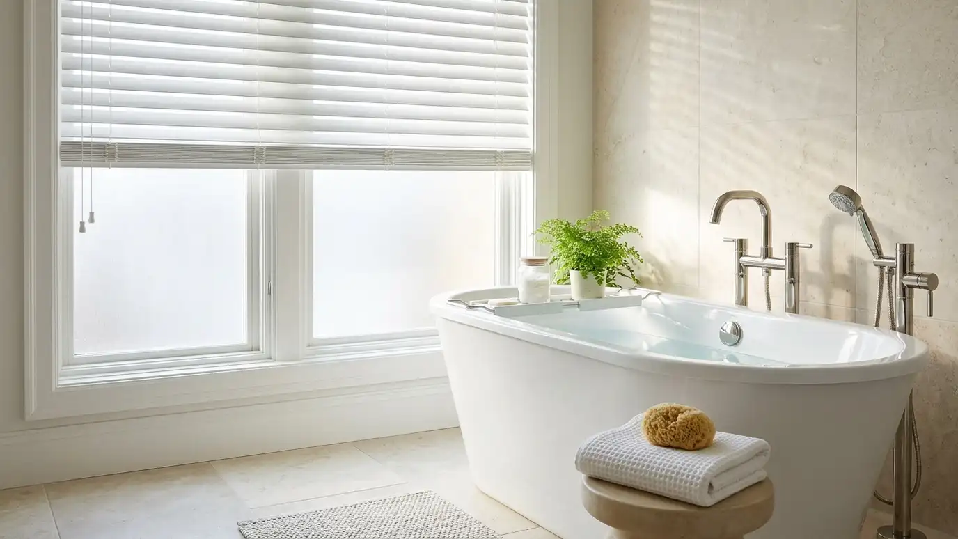Bathroom Window Treatments in Nashville and Middle Tennessee
