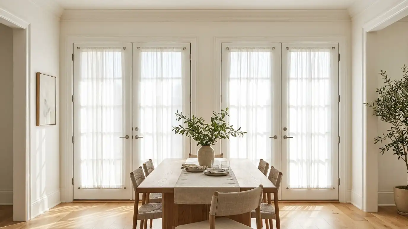 French Door Window Treatments in Nashville and Middle Tennessee