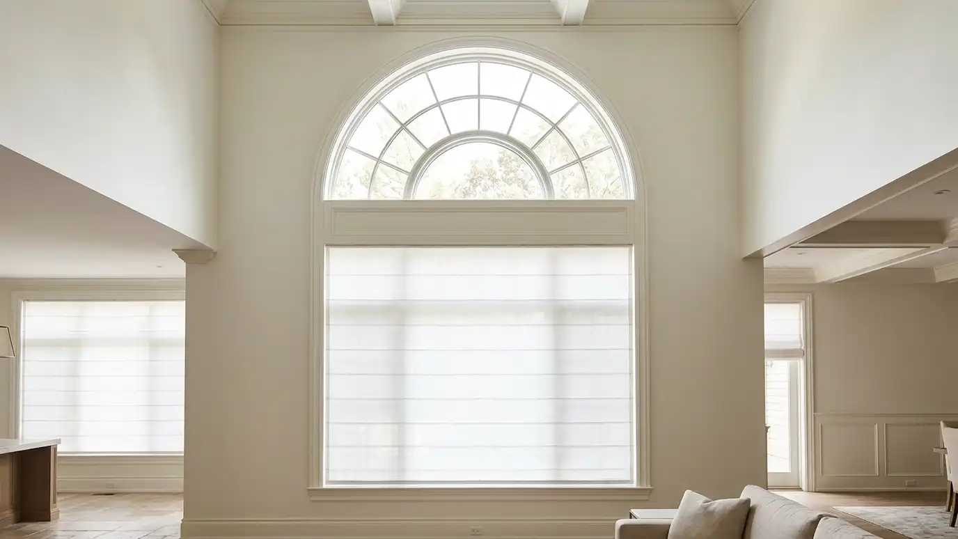 Large and Arched Window Blinds in Nashville and Middle Tennessee